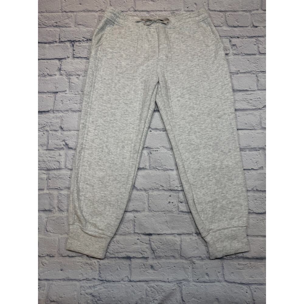 Vineyard Vines Jogger Cable Knit Gray Elastic Waist Drawstring Size Med Pockets